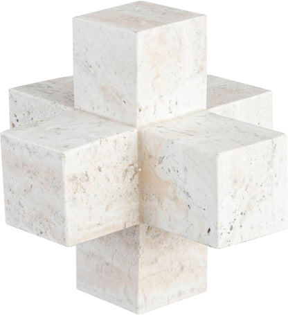 Jack - Travertine Decorative Object - Natural