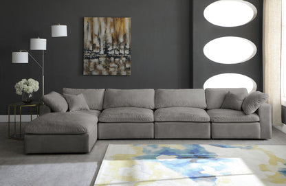 Cozy - 5 Piece Modular Sectional With Chaise