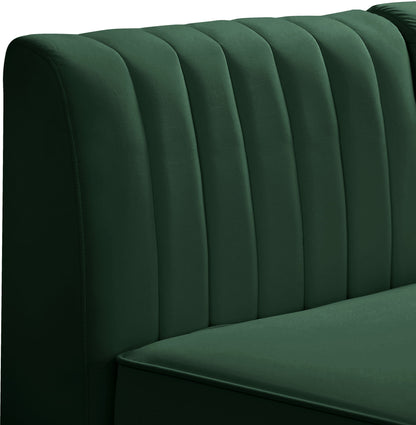 Alina - 8 Piece Velvet Modular Sectional