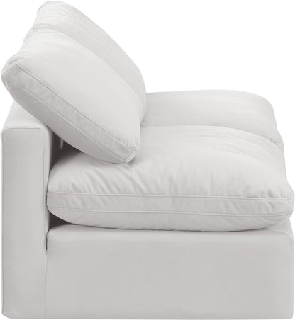 Indulge - Velvet 2 Seat Modular Armless Sofa