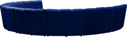 Infinity - 8 Piece Velvet Modular Sectional