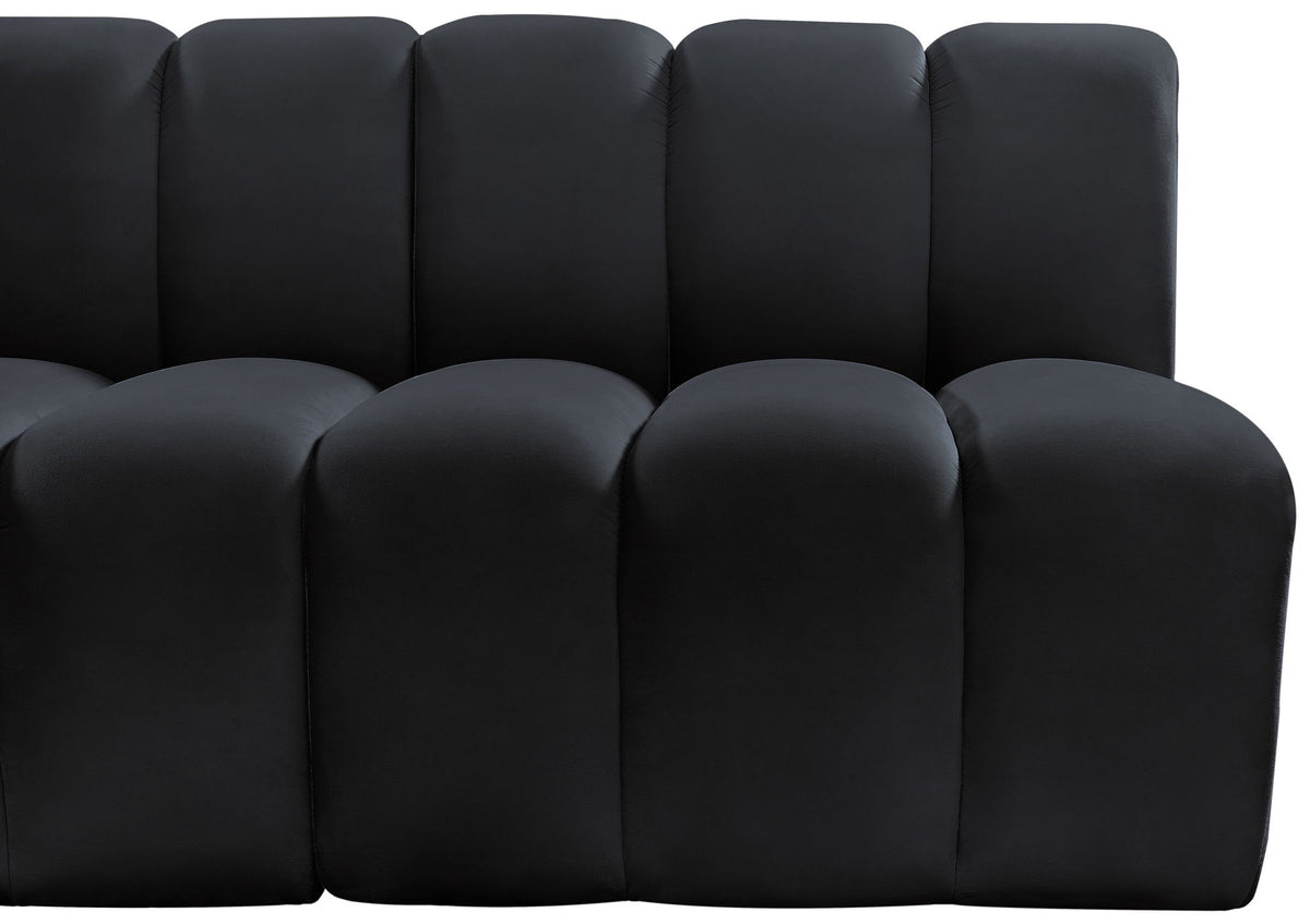Arc - Velvet 4 Seats Modular Sofa