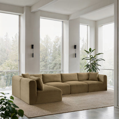 Shaggy - 5 Piece Modular Sectional