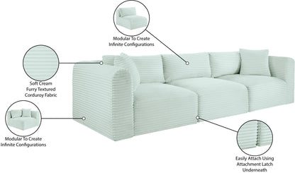 Shaggy - 3 Seat Modular Sofa
