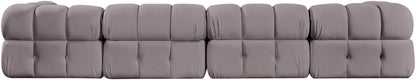Orin - Fabric Velvet 5 Piece Modular Sectional