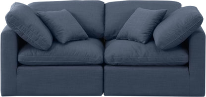 Indulge - Linen 2 Seat Modular Sofa