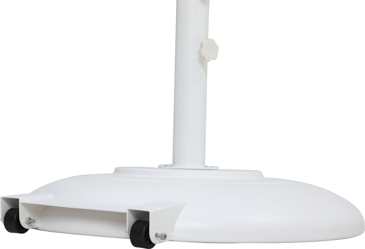 Amalfi - Patio Umbrella - White Base / White Pole