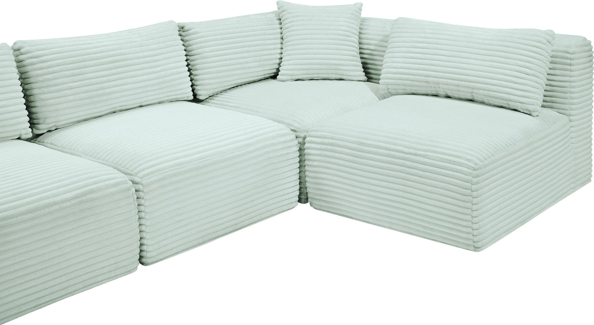 Shaggy - 6 Piece Modular U-Shaped Sectional