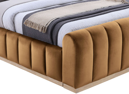 Amara - Velvet Upholstered Bed