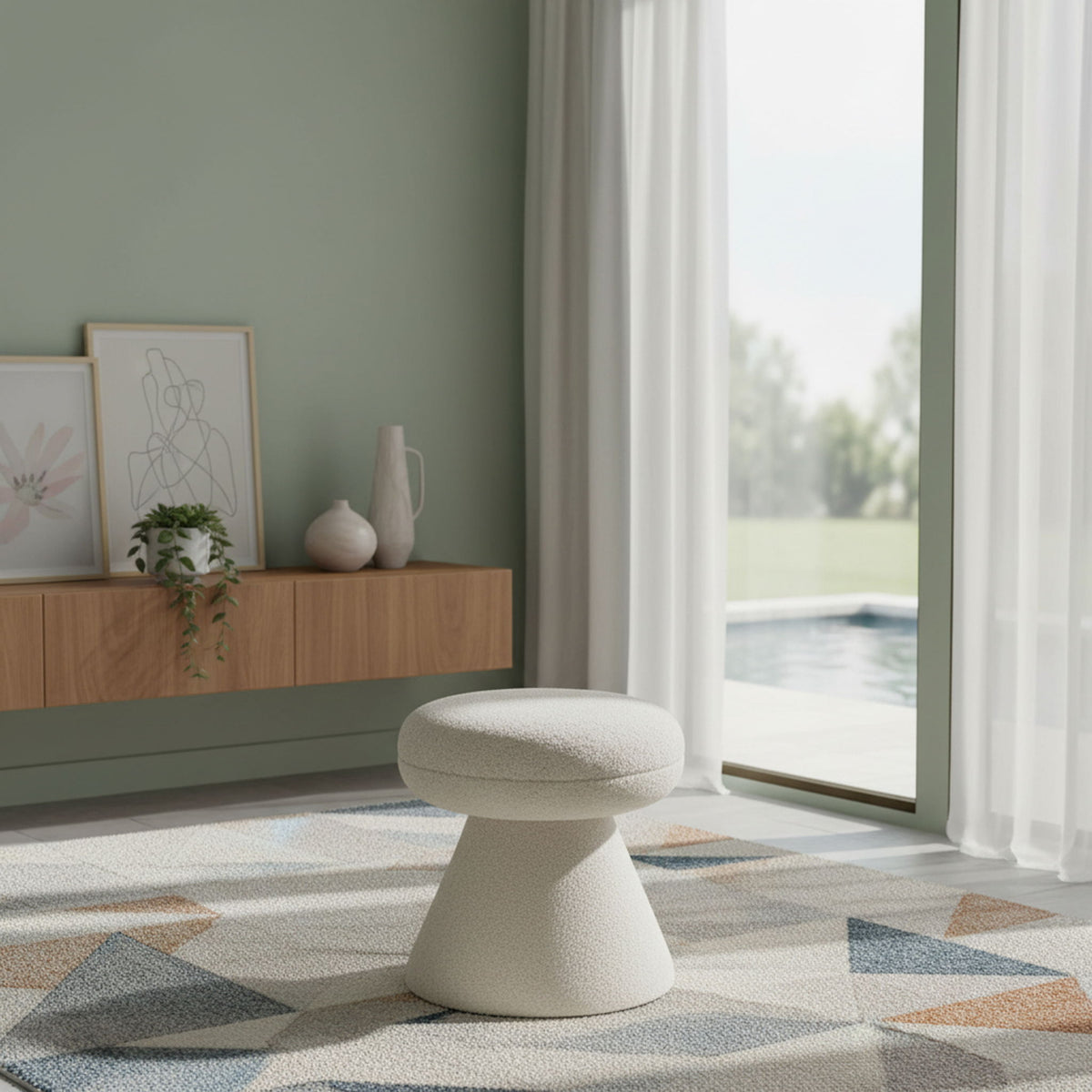 Drum - Ottoman / Stool