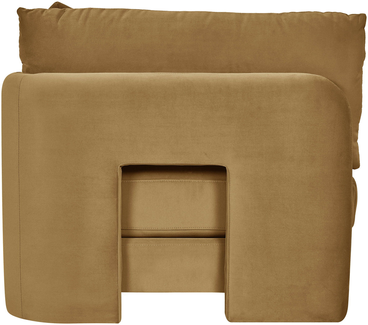 Hammond - Velvet Performance Fabric Upholstered Corner Chair