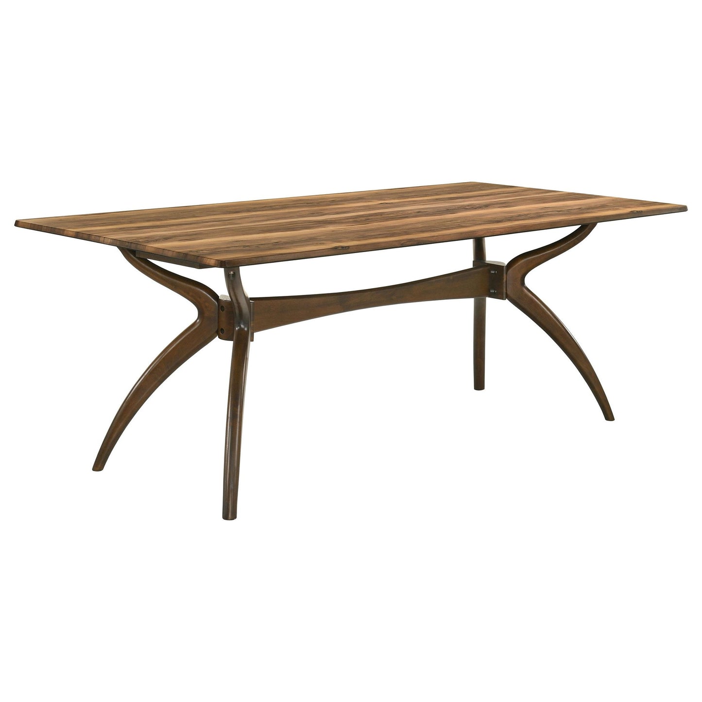 Randolph 79-inch Smart Top Rectangular Dining Table Sheesham and Brown