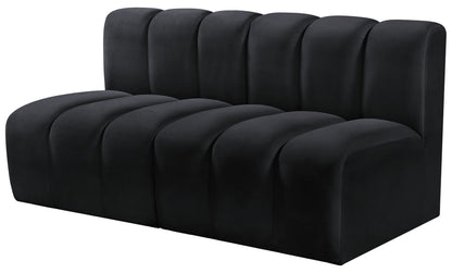 Arc - Velvet 2 Seats Modular Sofa