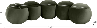 Apollo - Velvet Bench