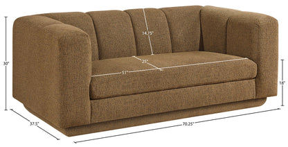 Modari - Fabric Upholstered Loveseat