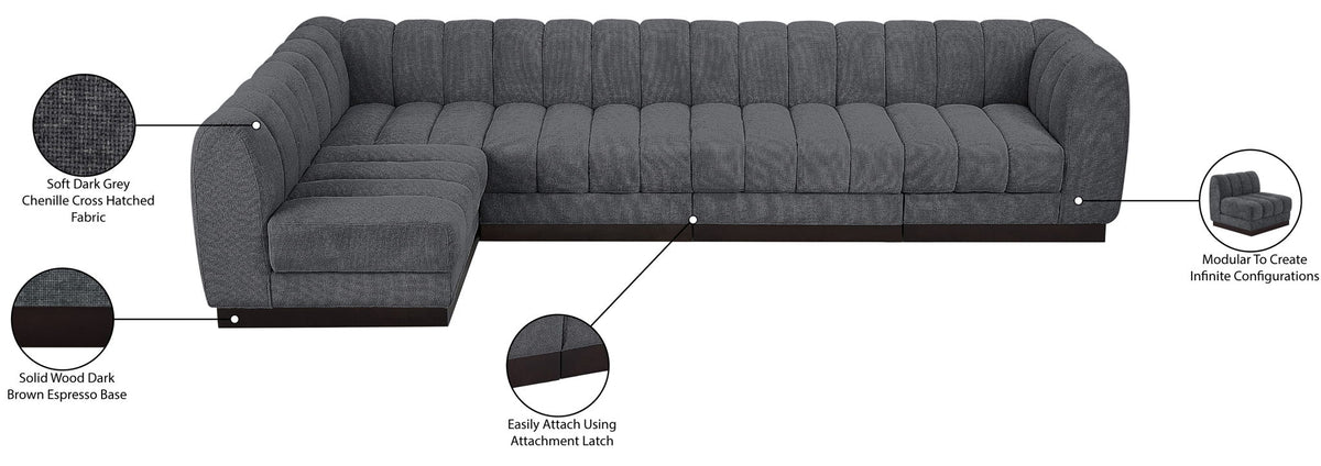 Quinn - 5 Piece Modular Sectional