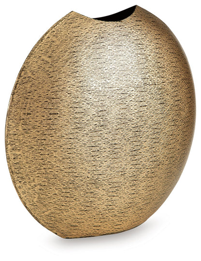 Iansboro - Vase - 15" - Antique Gold Finish