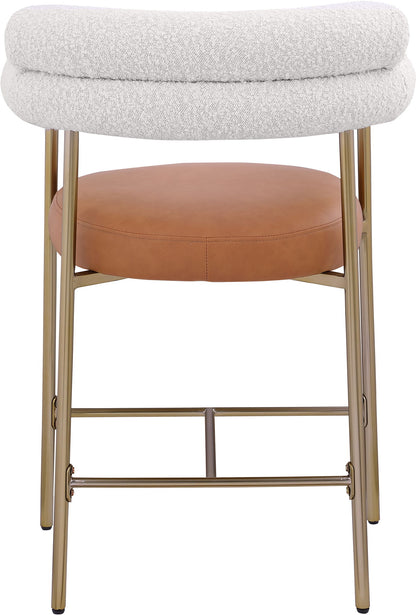 Blake - Counter Stool With Bronze Legs (Set of 2)