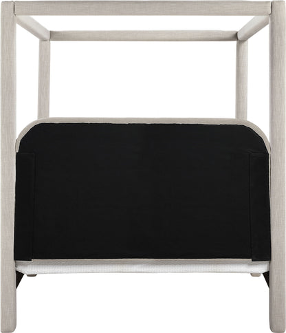 Salina - Linen Textured Fabric Upholstered Bed
