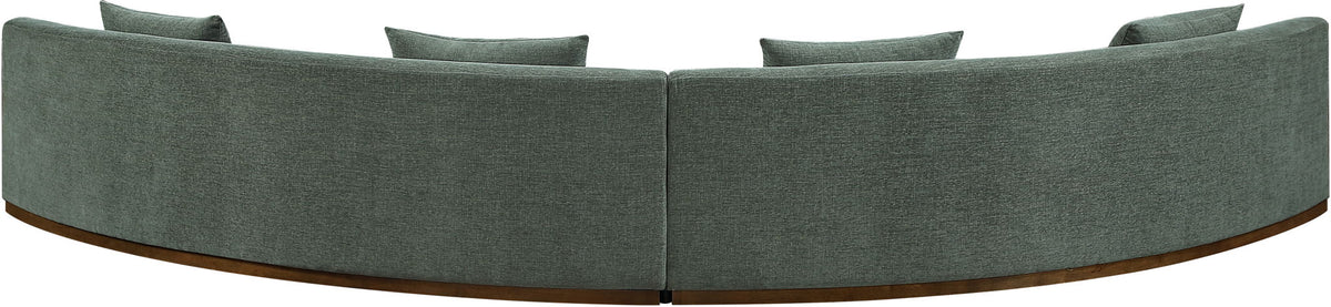 Avanti - 182.5" Chenille Fabric Upholstered 2 Piece Modular Sectional