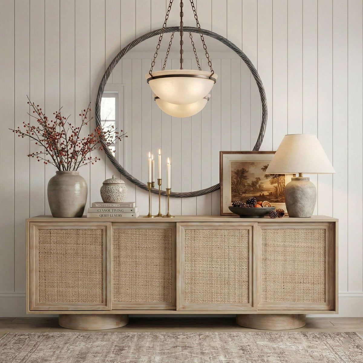 Avara - Round Mirror