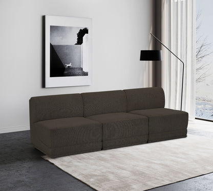 Ollie - 3 Seat Armless Modular Sofa