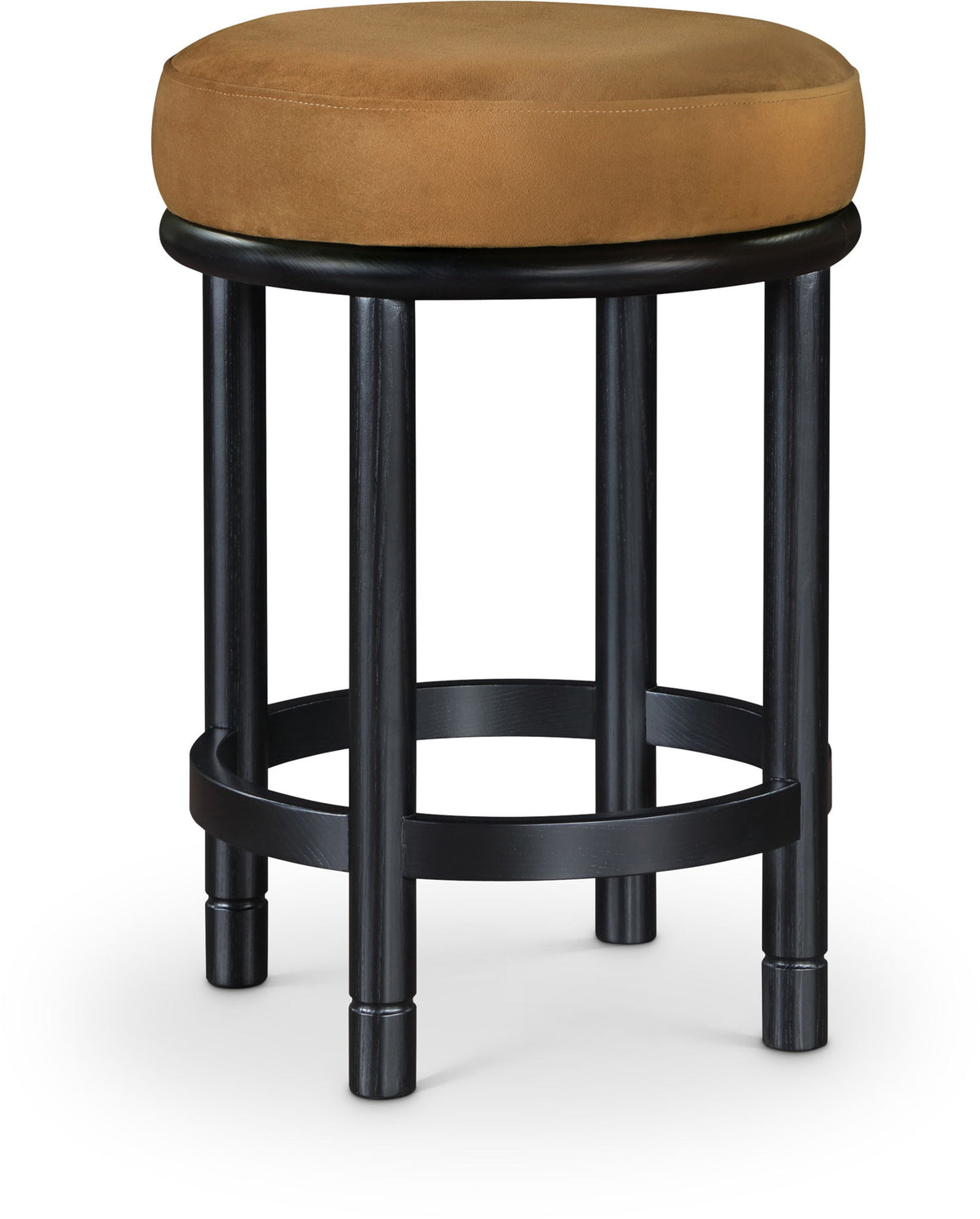 Monette - Counter Stool With Black Base