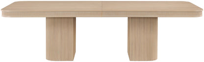 Mohari - Solid Wood And Oak Veneer 112" / 160" Dining Table