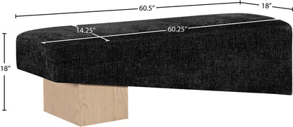 Alora - Bench - Light Brown Base