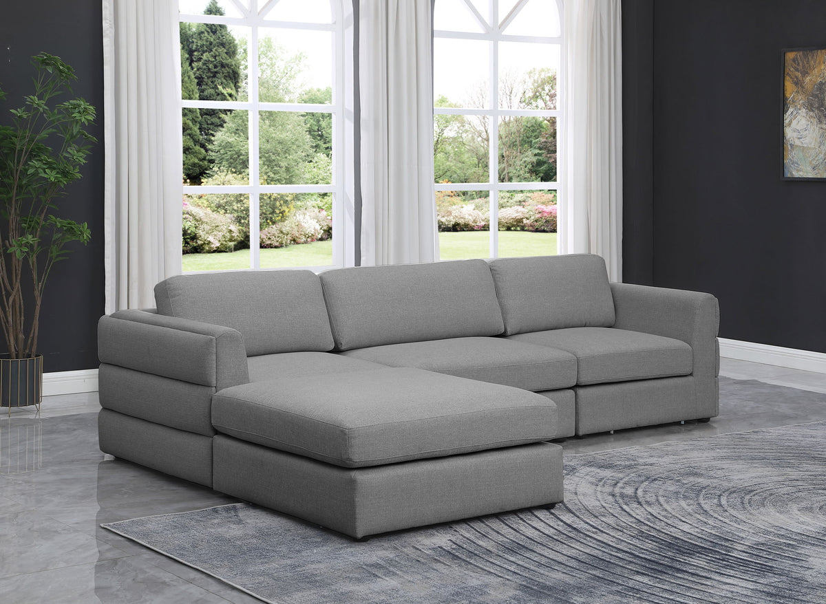 Beckham - 4 Piece Modular L-Sahped Sectional