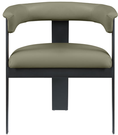Romeo - Faux Leather Dining Chair With Black Base (Set of 2)
