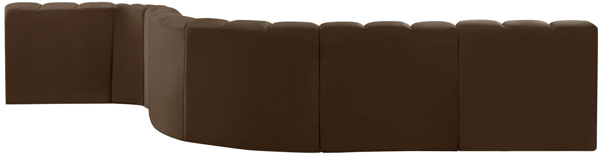 Arc - Velvet 7 Piece Modular Sofa