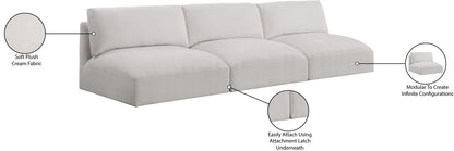 Ease - 3 Seat Modular Armless Sofa