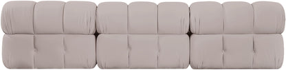 Orin - Velvet 3 Piece Modular Sofa
