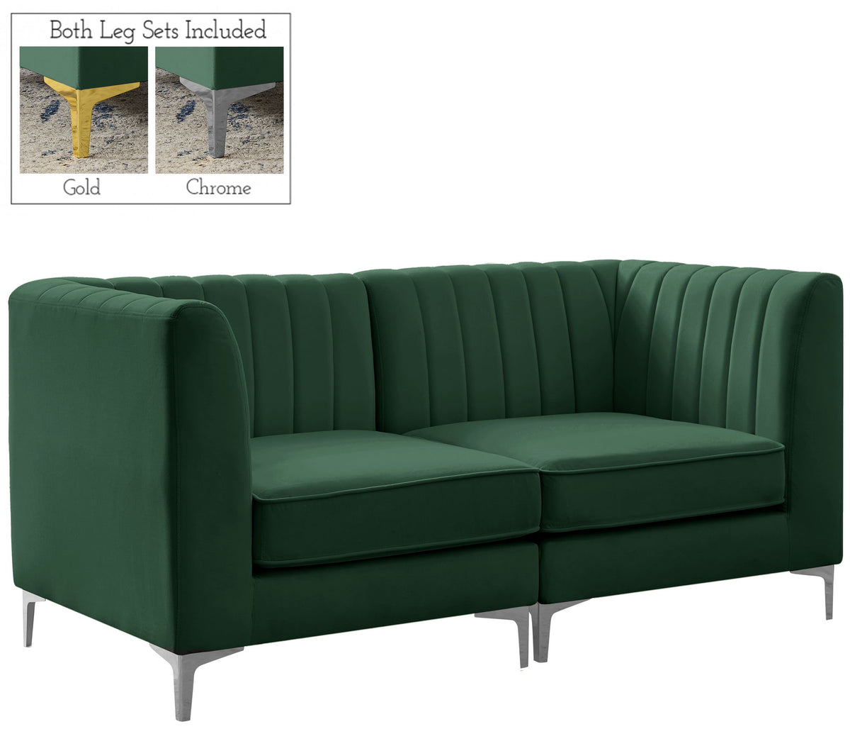 Alina - 2 Piece Modular Sectional
