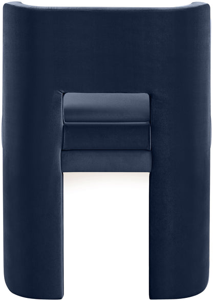 Zuno - Velvet Performance Fabric Upholstered Dining Chair (Set of 2)