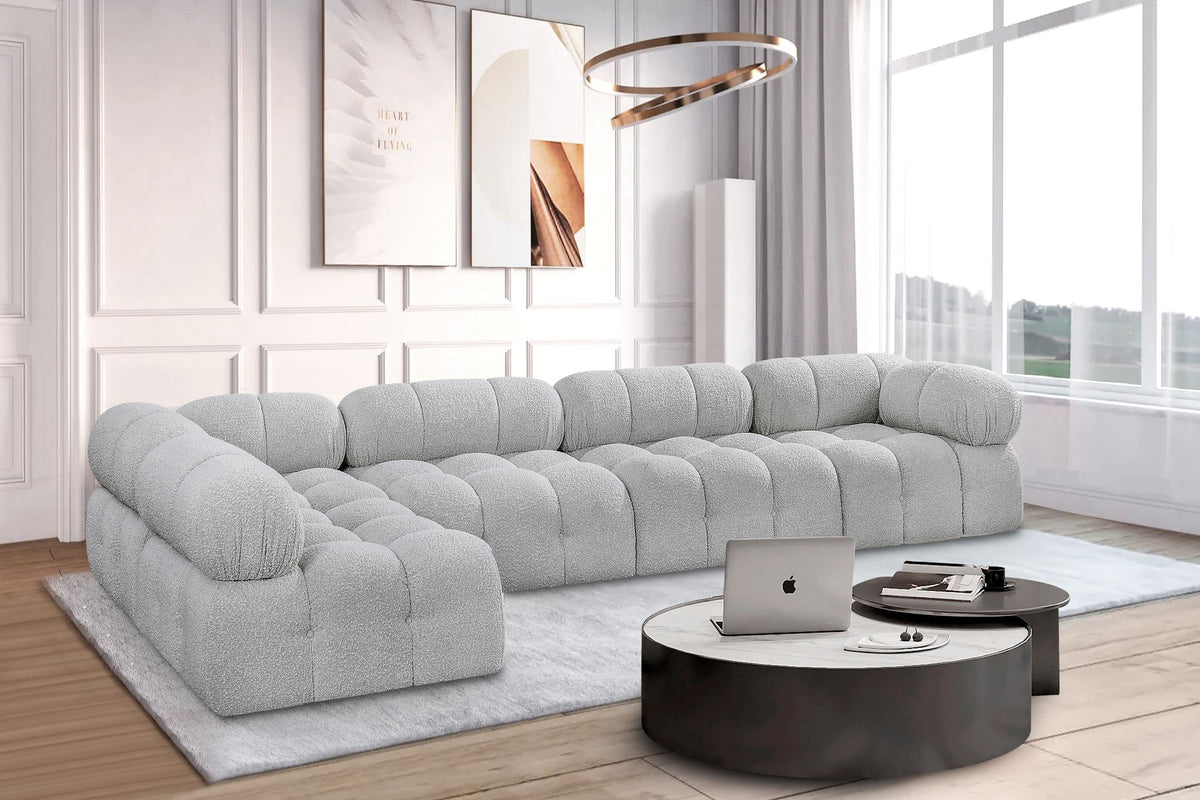 Ames - 5 Piece Modular L-Shaped Sectional