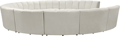 Infinity - 11 Piece Velvet Modular Sectional