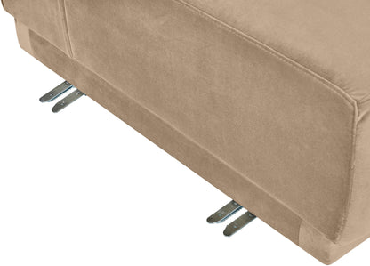 Avra - 189" Velvet Performance Fabric Upholstered Sectional