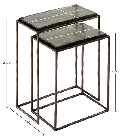 Calida - Nesting End Table - Bronze