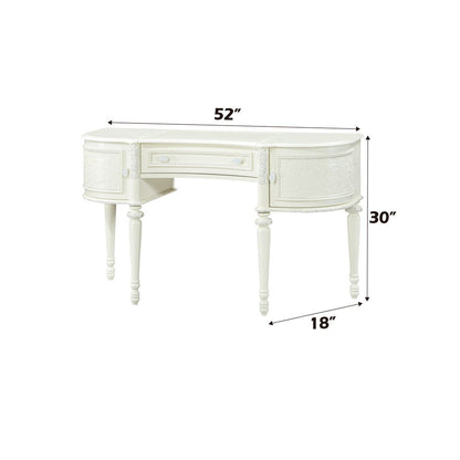 Dorothy - Vanity Desk & Mirror - Ivory