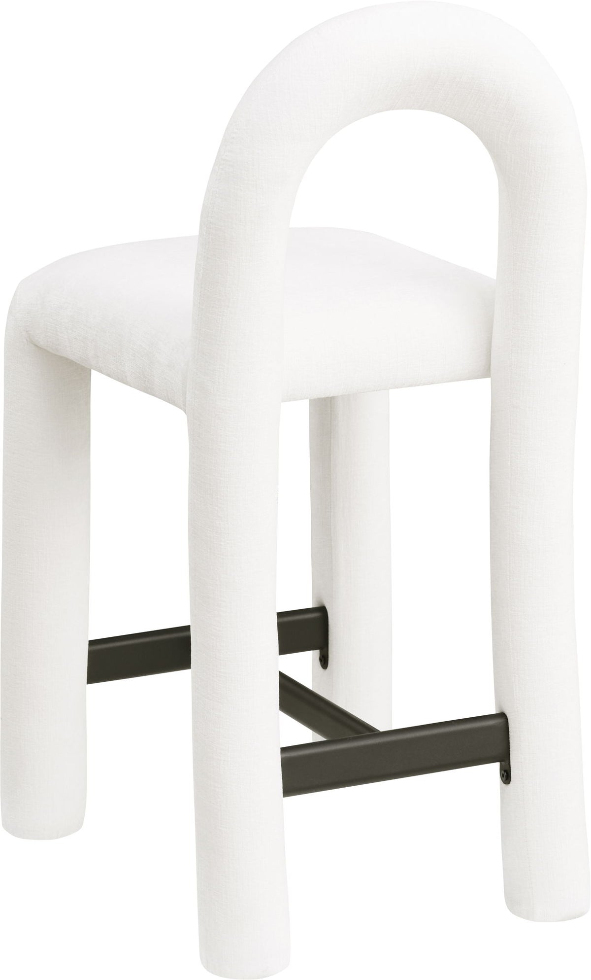 Amari - Chenille Fabric Stool