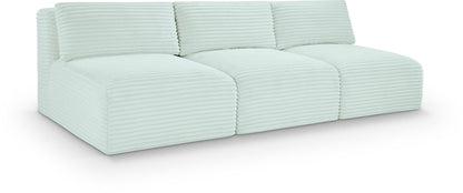 Shaggy - 3 Seat Modular Armless Sofa