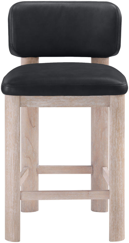 Paloma - Faux Leather Upholstered Counter Stool (Set of 2)