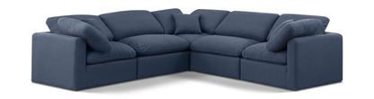 Indulge - Linen 5 Piece Modular Corner Sectional