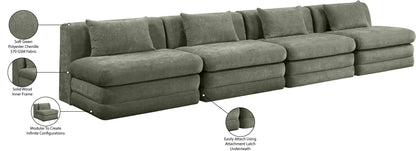 Stellar - 4 Piece Upholstered Modular Sectional