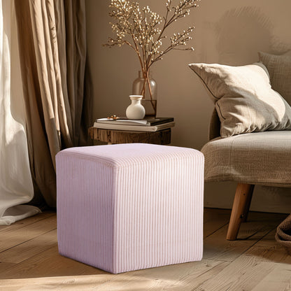 Roy - Microsuede Ottoman / Stool