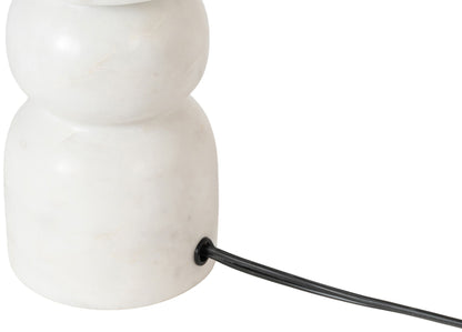 Paros - Base And Linen Textured Fabric Shade Table Lamp