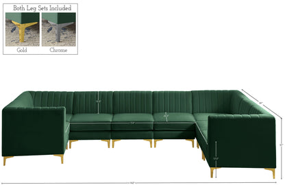Alina - 8 Piece Modular U-Shaped Sectional