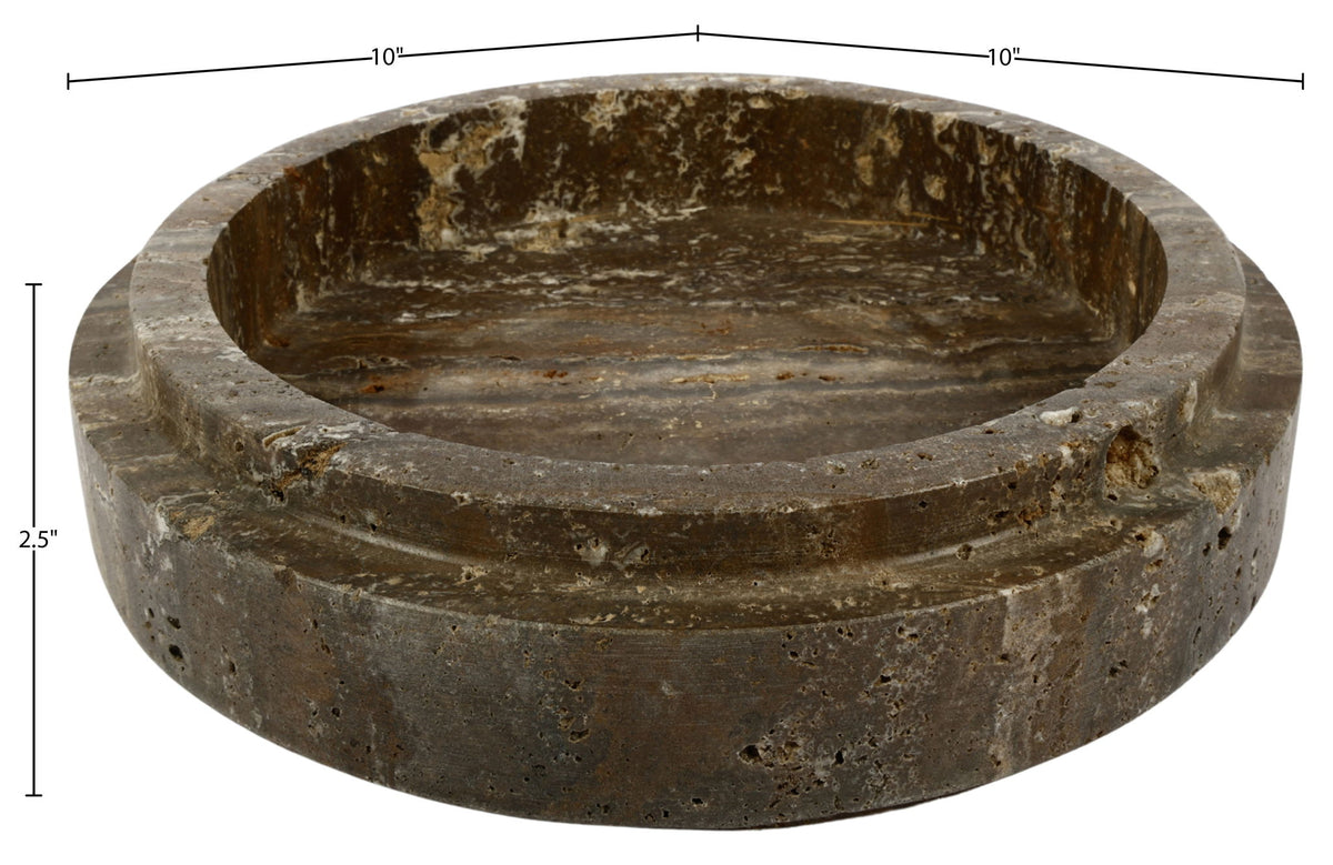 Parsons - Travertine Bowl